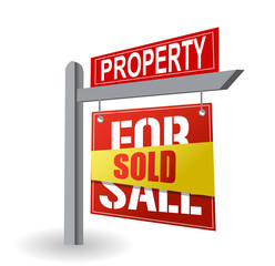 sold - for sale sign