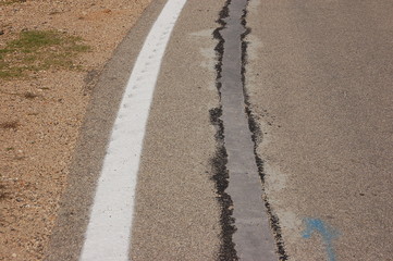 passaggio della fibra ottica lungo la strada