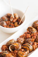 Cooked snails