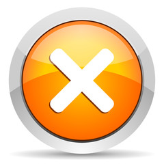 Obraz premium cancel icon