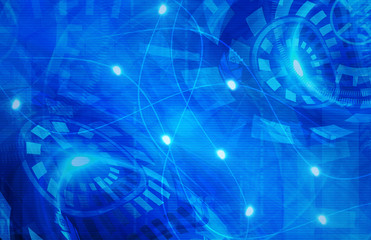 Abstract hi-technology background