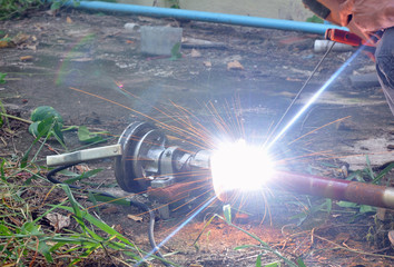 outdoor welder fixing instrumnet