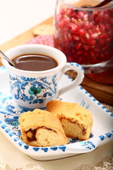 caffè e biscotti