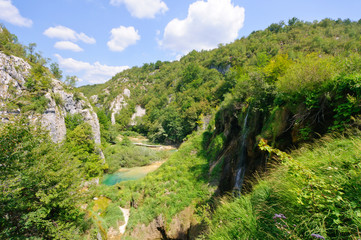 Fototapeta na wymiar Park Narodowy Jeziora Plitvice, Chorwacja