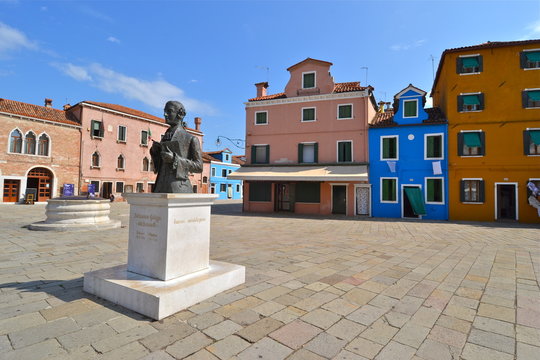 buste de Baldassare Galuppi &agrave; Burano