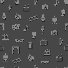 seamless culture pattern