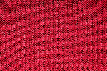 .woolen fabric red, detail, texture background