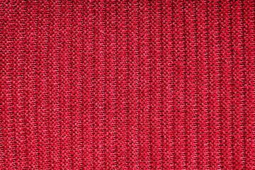 .woolen fabric red, detail, texture background