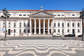 Teatro Nacional Dona Maria II, Lissabon, Portugal