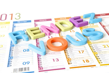 calendrier rendez vous 2