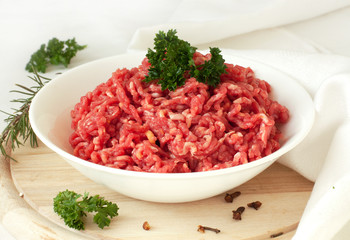 chopped meat