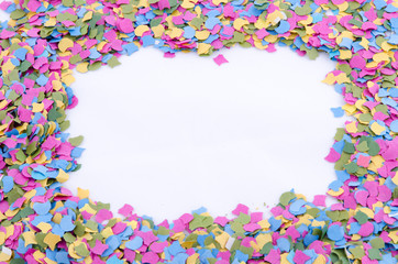 confetti frame