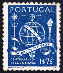 Postage stamp Portugal 1945 Astrolabe