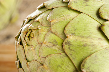 Fresh Green Organic Artichoke