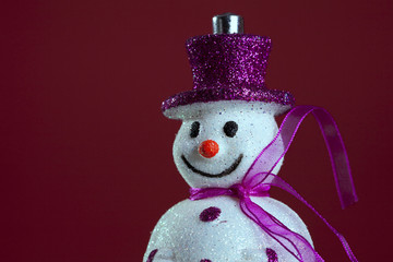 Snowman christmas decoration