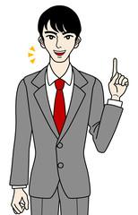 Businessman described -speak-