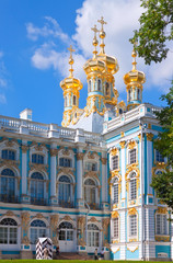 Catherine Palace in Tsarskoye Selo