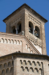 Obraz premium Padua: Eremitani church bell tower
