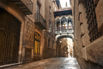 Quartier gothique de Barcelone, Carrer del Bisbe