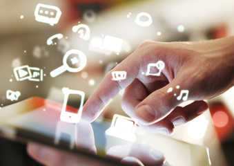 social media concept