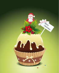 Cupcake zur Weihnachtszeit