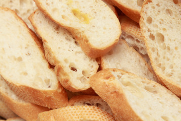 slice french baguette