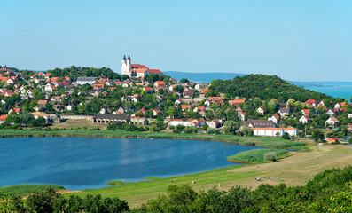 Fototapeta na wymiar Krajobraz Tihany, Węgry
