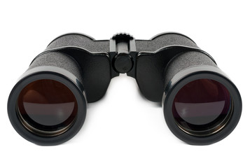 Black binoculars