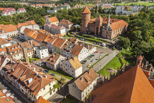 Castle in Reszel - Poland.