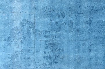 Blue Wall Flaking