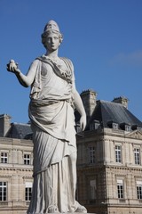 Statue du jardin du Luxembourg