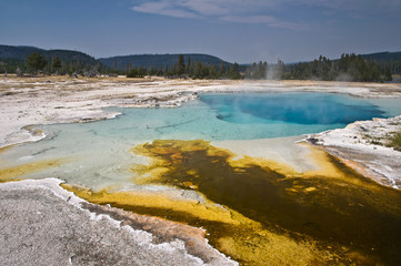 Source chaude - Parc de Yellowstone, USA