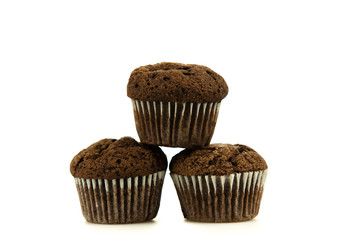 muffins gestapelt