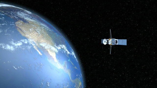 Space satellite
