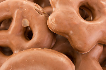 Closeup of some gingerbreads