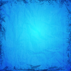 Paper texture  - blue paper sheet.