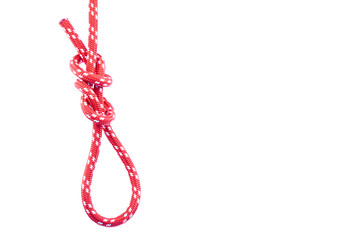 marine  knot isolated on white