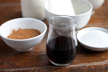 Kleine Karaffe Rotwein