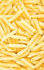 Uncooked pasta, raw pasta