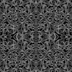 Abstract floral background, seamless pattern