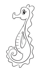 a sea horse
