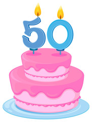 a birthday cake
