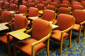 Chairs in the conference room 4