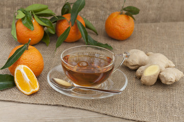 Farmer's Market - Organic tea with orange and ginger