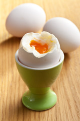 boiled egg in eggcup