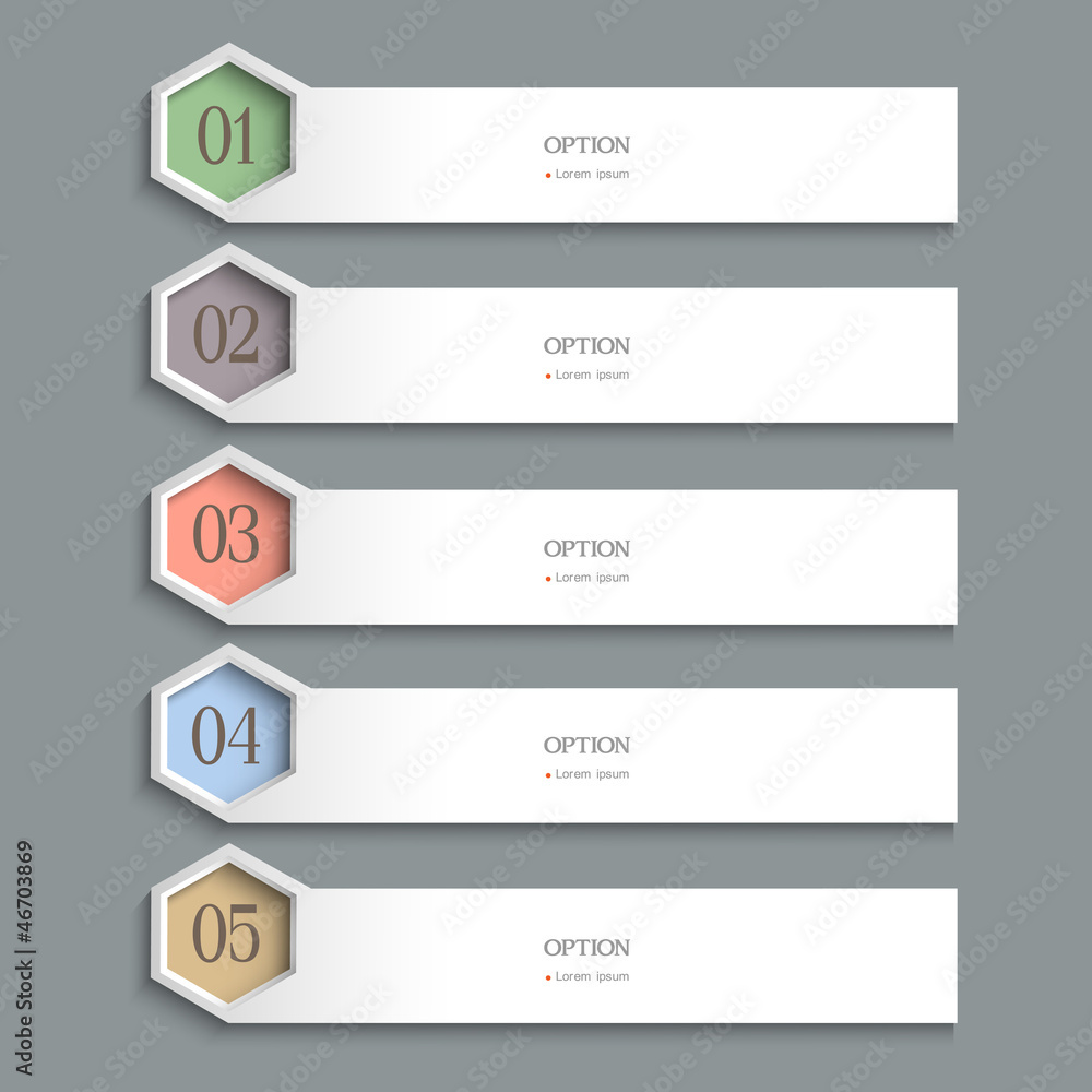 Canvas Prints white horizontal design template