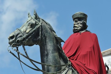 Statua di Garibaldi a Genova
