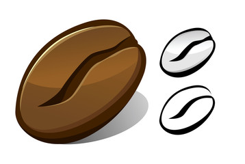 Coffee Bean Illustration
