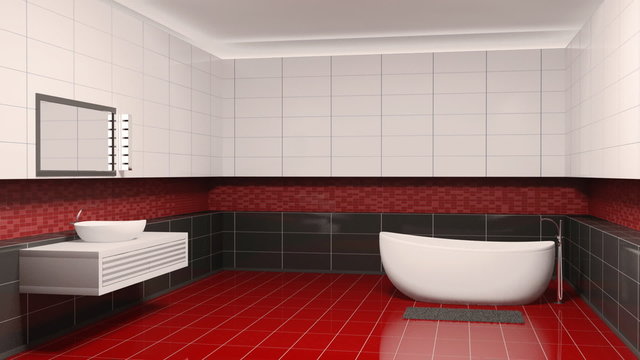 Badezimmer interior creation