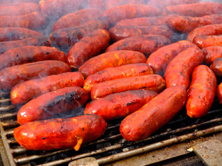chorizos asados